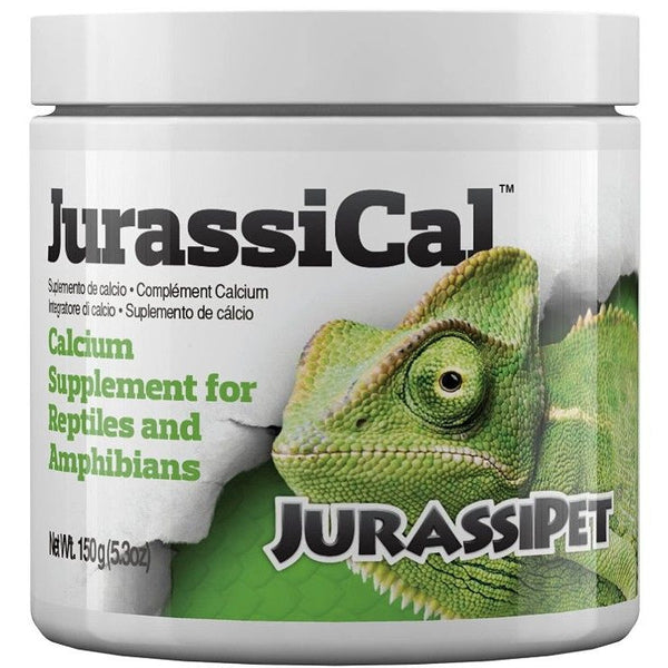 JurassiPet JurassiCal Reptile and Amphibian Dry Calcium Supplement, 5.3 oz-Small Pet-JurassiPet-PetPhenom