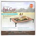 K&H Pet Cot Cover - Chocolate Brown, Large - (30"L x 42"W)-Dog-K&H Pet Products-PetPhenom