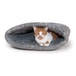 K&H Pet Products Amazin' Kitty Sack Gray 22" x 20" x 20"-Cat-K&H Pet Products-PetPhenom