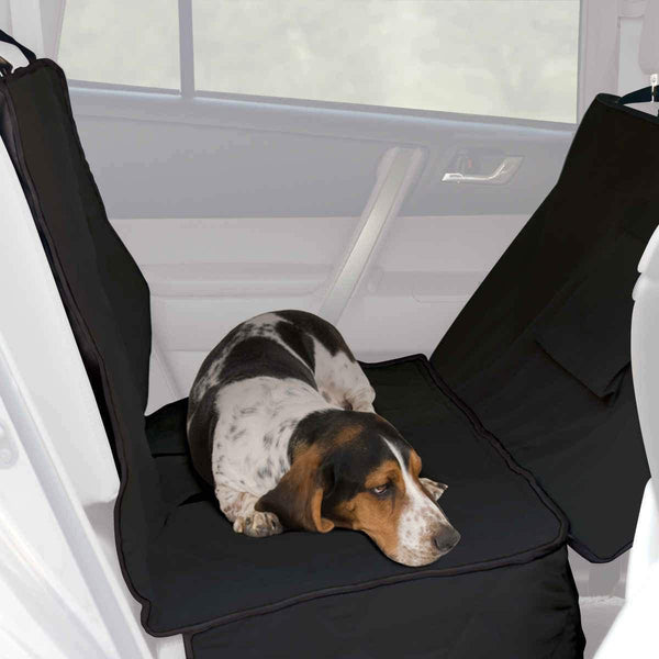 K&H Pet Products Car Seat Saver Deluxe Extra Long Black 57" x 56" x 0.25"-Dog-K&H Pet Products-PetPhenom