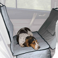 K&H Pet Products Car Seat Saver Deluxe Extra Long Gray 57" x 56" x 0.25"-Dog-K&H Pet Products-PetPhenom