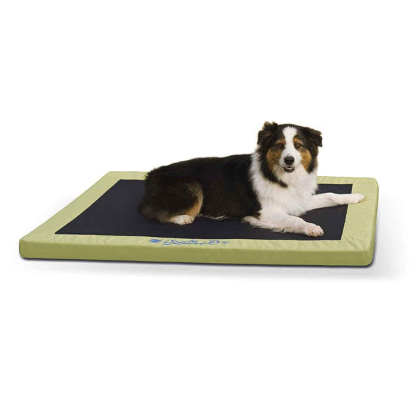 K&H Pet Products Comfy n' Dry Indoor-Outdoor Pet Bed Large Green 36" x 48" x 2.5"-Dog-K&H Pet Products-PetPhenom