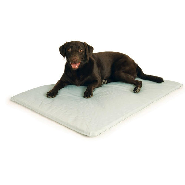 K&H Pet Products Cool Bed III Thermoregulating Pet Bed Large Gray 32" x 44" x 0.5"-Dog-K&H Pet Products-PetPhenom
