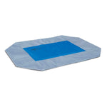 K&H Pet Products Coolin' Pet Cot Cover Medium Gray / Blue 25" x 32" x 0.25"-Dog-K&H Pet Products-PetPhenom