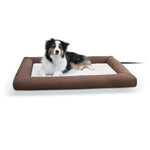 K&H Pet Products Deluxe Lectro-Soft Outdoor Heated Pet Bed Large Brown 34.5" x 44.5" x 4.5"-Dog-K&H Pet Products-PetPhenom