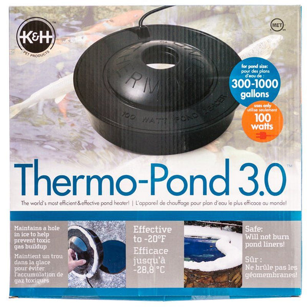 K&H Pet Products Floating Pond De-Icer, 100 Watts-Fish-K&H Pet Products-PetPhenom