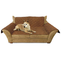 K&H Pet Products Furniture Cover Loveseat Mocha 26" x 55" seat, 42" x 66" back, 22" x 26" side arms-Dog-K&H Pet Products-PetPhenom