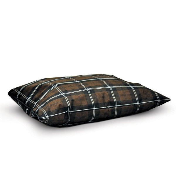 K&H Pet Products Indoor / Outdoor Single-Seam Pet Bed Small Brown Plaid 28" x 38" x 3"-Dog-K&H Pet Products-PetPhenom