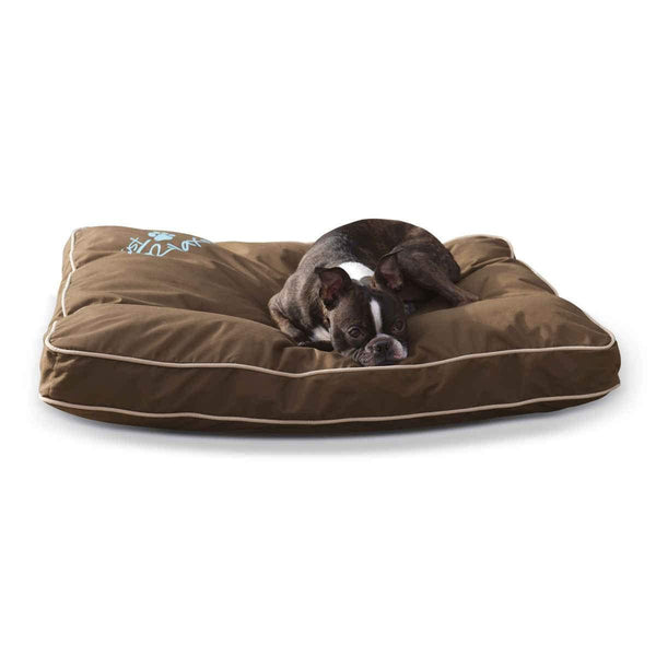 K&H Pet Products Just Relaxin' Indoor/Outdoor Pet Bed Medium Chocolate 28" x 36" x 3.5"-Dog-K&H Pet Products-PetPhenom
