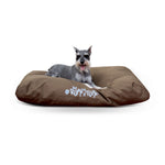 K&H Pet Products K-9 Ruff n' Tuff Indoor-Outdoor Pet Bed Medium Chocolate 27" x 36" x 3"-Dog-K&H Pet Products-PetPhenom