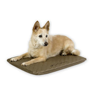 K&H Pet Products Lectro-Soft Heated Outdoor Bed Medium Tan 19" x 24" x 1.5"-Dog-K&H Pet Products-PetPhenom