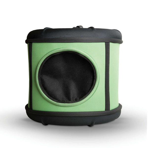 K&H Pet Products Mod Capsule Cat Bed Green / Black 17" x 17" x 15.5"-Cat-K&H Pet Products-PetPhenom
