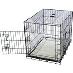 K&H Pet Products Mother’s Heartbeat Puppy Crate Pad Medium/Large Gray 21" x 31" x 0.5"-Dog-K&H Pet Products-PetPhenom