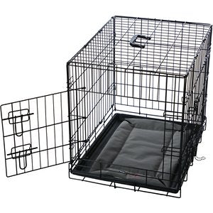 K&H Pet Products Mother’s Heartbeat Puppy Crate Pad Water-Resistant Medium/Large Gray 21" x 31" x 0.5"-Dog-K&H Pet Products-PetPhenom