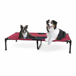 K&H Pet Products Original Pet Cot Elevated Pet Bed Extra Large Red 32" x 50" x 9"-Dog-K&H Pet Products-PetPhenom