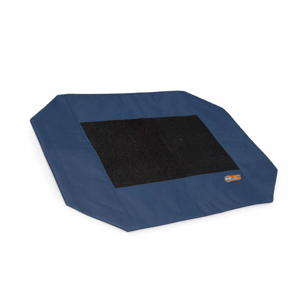 K&H Pet Products Original Pet Cot Replacement Cover Extra Large Blue 32" x 50" x 0.2"-Dog-K&H Pet Products-PetPhenom