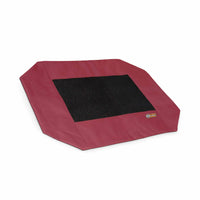 K&H Pet Products Original Pet Cot Replacement Cover Medium Red 25" x 32" x 0.2-Dog-K&H Pet Products-PetPhenom