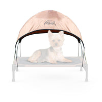 K&H Pet Products Pet Cot Canopy Small Tan 17" x 22" x 16"-Dog-K&H Pet Products-PetPhenom
