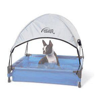 K&H Pet Products Pet Pool Canopy Large Gray 30" x 42" x 28"-Dog-K&H Pet Products-PetPhenom
