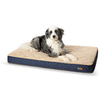 K&H Pet Products Quilt-Top Superior Orthopedic Pet Bed Large Navy Blue 35" x 46" x 4"-Dog-K&H Pet Products-PetPhenom