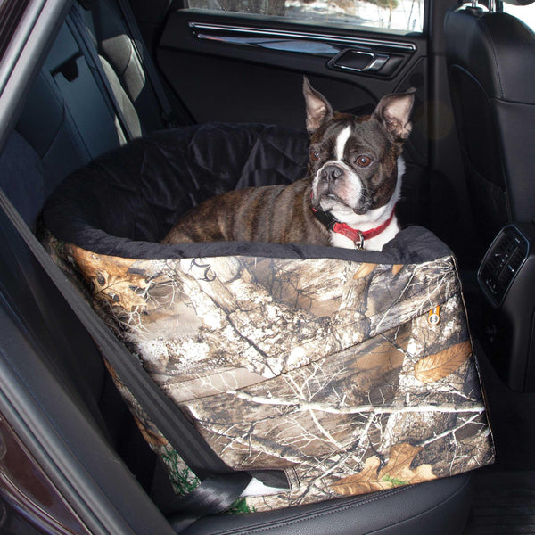 K&H Pet Products Realtree Bucket Booster Pet Seat Large Camo 14.5" x 22" x 19.5"-Dog-K&H Pet Products-PetPhenom