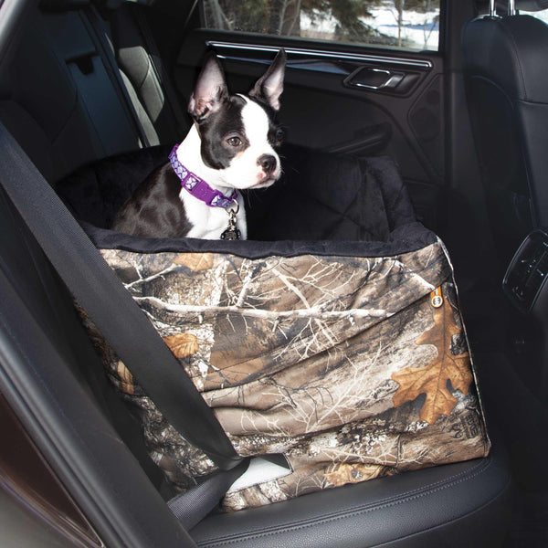 K&H Pet Products Realtree Bucket Booster Pet Seat Small Camo 20" x 20" x 15"-Dog-K&H Pet Products-PetPhenom