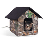 K&H Pet Products Realtree Thermo Outdoor Kitty House Camo 22" x 18" x 17"-Cat-K&H Pet Products-PetPhenom