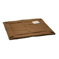 K&H Pet Products Self-Warming Crate Pad Extra Small Mocha 14" x 22" x 0.5"-Dog-K&H Pet Products-PetPhenom