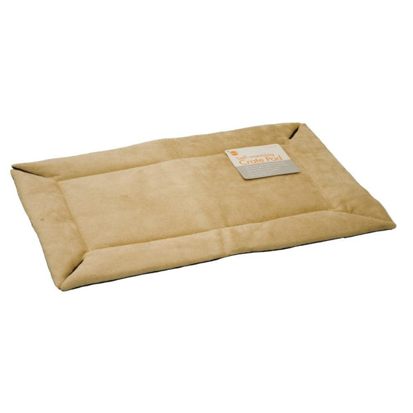 K&H Pet Products Self-Warming Crate Pad Large Tan 25" x 37" x 0.5"-Dog-K&H Pet Products-PetPhenom