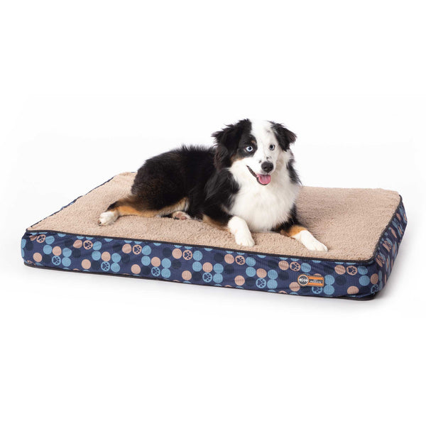 K&H Pet Products Superior Orthopedic Dog Bed Medium Navy Blue 30" x 40" x 4"-Dog-K&H Pet Products-PetPhenom