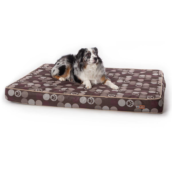 K&H Pet Products Superior Orthopedic Indoor/Outdoor Bed Large Brown 46" x 35" x 4"-Dog-K&H Pet Products-PetPhenom