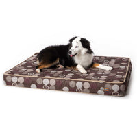K&H Pet Products Superior Orthopedic Indoor/Outdoor Bed Medium Brown 40" x 30" x 4"-Dog-K&H Pet Products-PetPhenom