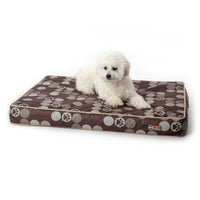 K&H Pet Products Superior Orthopedic Indoor/Outdoor Bed Small Brown 36" x 27" x 4"-Dog-K&H Pet Products-PetPhenom