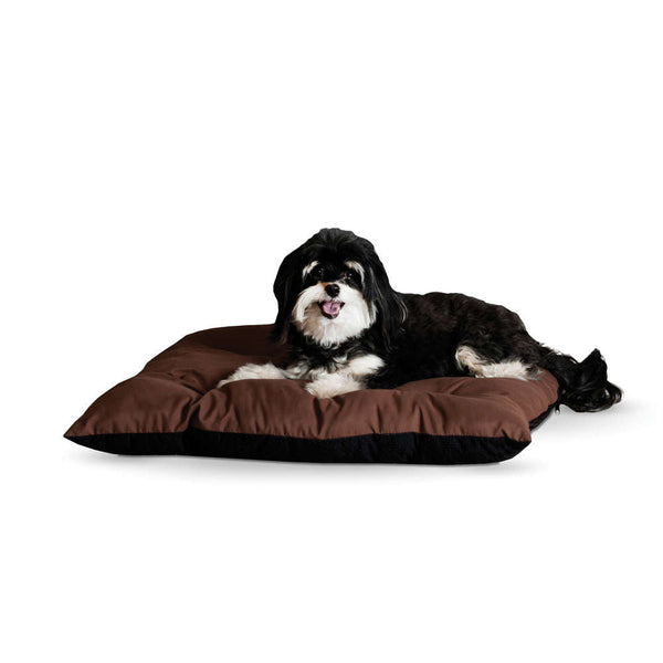 K&H Pet Products Thermo-Cushion Pet Bed Medium Chocolate 26" x 29" x 3"-Dog-K&H Pet Products-PetPhenom