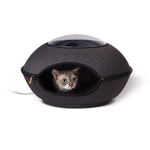 K&H Pet Products Thermo-Lookout Cat Pod Gray 21" x 21" x 7.5"-Cat-K&H Pet Products-PetPhenom