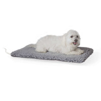 K&H Pet Products Thermo-Plush Pet Pad Medium Gray 17.5" x 28" x 1"-Dog-K&H Pet Products-PetPhenom