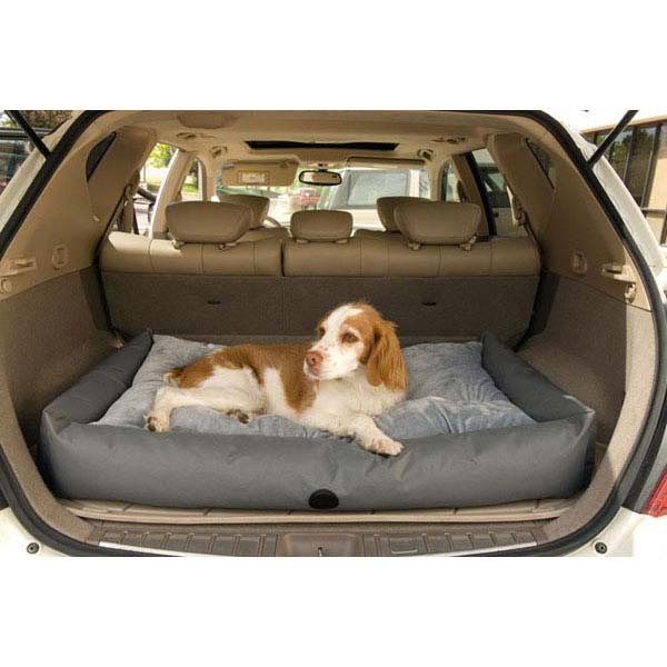 K&H Pet Products Travel / SUV Pet Bed Large Gray 30" x 48" x 8"-Dog-K&H Pet Products-PetPhenom