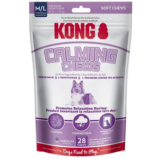 KONG Calming Soft Chews Large, 28 count-Dog-KONG-PetPhenom