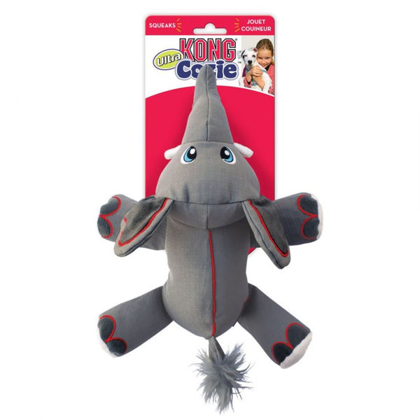 KONG Cozie Ultra Ella Elephant Dog Toy, Medium 1 count-Dog-KONG-PetPhenom