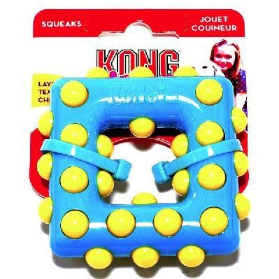 KONG Dotz Square Dog Toy, X-Small - 1 count-Dog-KONG-PetPhenom