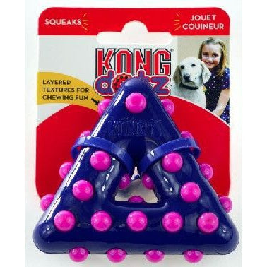 KONG Dotz Triangle Dog Toy, X-Small - 1 count-Dog-KONG-PetPhenom