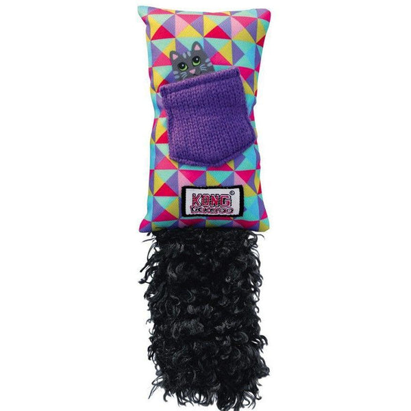 KONG Kickeroo Refillable Catnip Toy for Cats - Assorted Colors, 1 count-Dog-KONG-PetPhenom