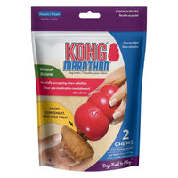 KONG Marathon Chicken Flavored Dog Chew Medium, 2 count-Dog-KONG-PetPhenom