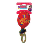 KONG Occasions Red Birthday Balloon Dog Toy, Medium 1 count-Dog-KONG-PetPhenom