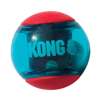 KONG Squeezz Action Ball Red Medium Dog Toy-Dog-Kong-PetPhenom