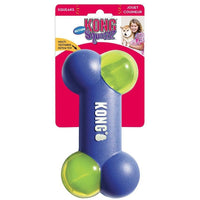 KONG Squeezz Action Bone Blue, Medium - 1 count-Dog-KONG-PetPhenom