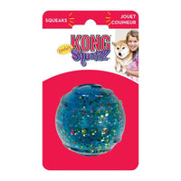 KONG Squeezz Confetti Ball Dog Toy, Medium - 1 Count-Dog-KONG-PetPhenom