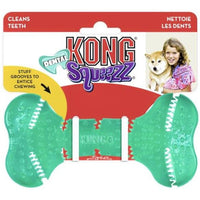 KONG Squeezz Dental Bone Dog Toy Medium, 1 count-Dog-KONG-PetPhenom