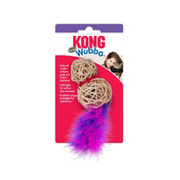 KONG Wubba Wicker Cat Toy, 1 count-Cat-KONG-PetPhenom