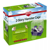 Kaytee 2-Story Hamster Cage 14" x 10", 1 count-Small Pet-Kaytee-PetPhenom